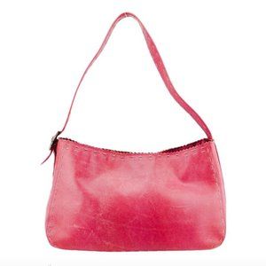 BCBGMAXAZRIA Bcbg Pink Leather Shoulder Bag